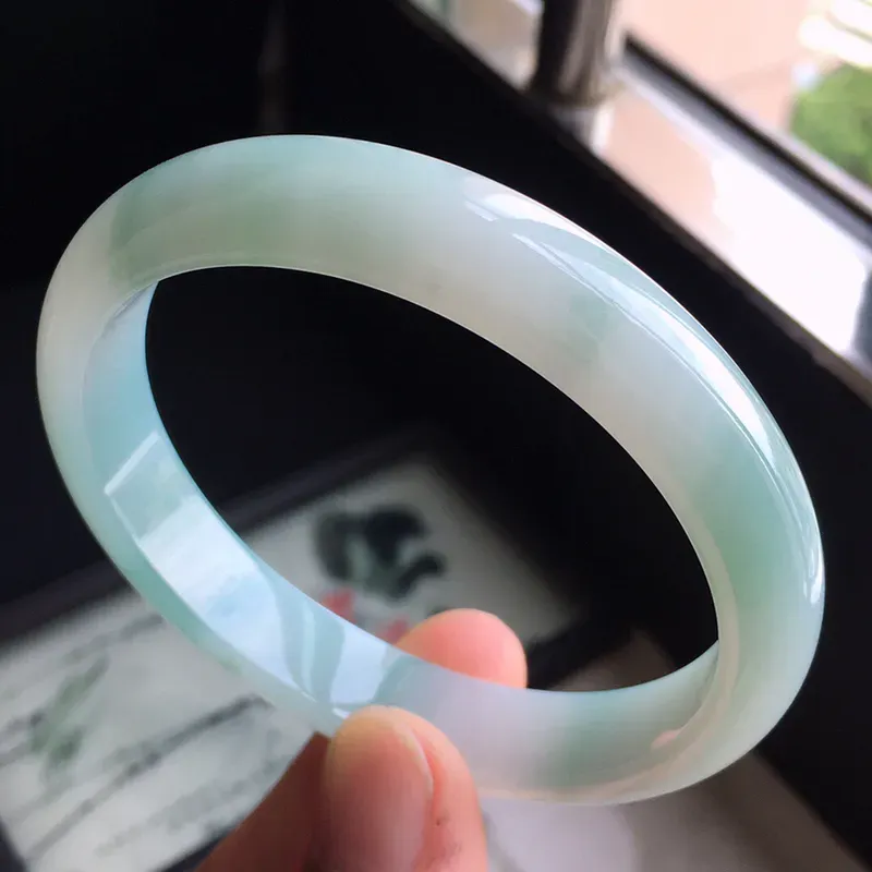 天然a货翡翠贵妃手镯玉