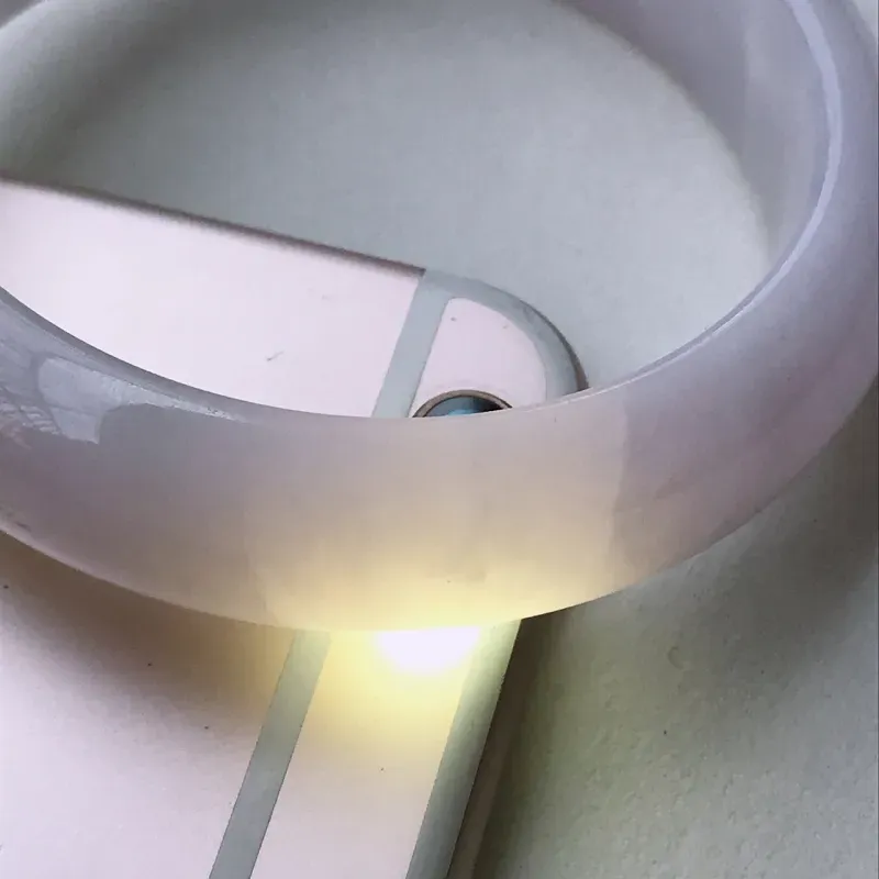 【【超低价放漏】尺寸:54.5/14.5/7.5mm,天然A货翡翠宽边手镯,编号1.25-f4a86 下单前请确认圈口!】图11