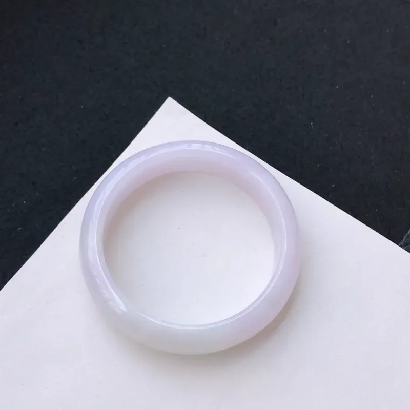 【【超低价放漏】尺寸:54.5/14.5/7.5mm,天然A货翡翠宽边手镯,编号1.25-f4a86 下单前请确认圈口!】图8