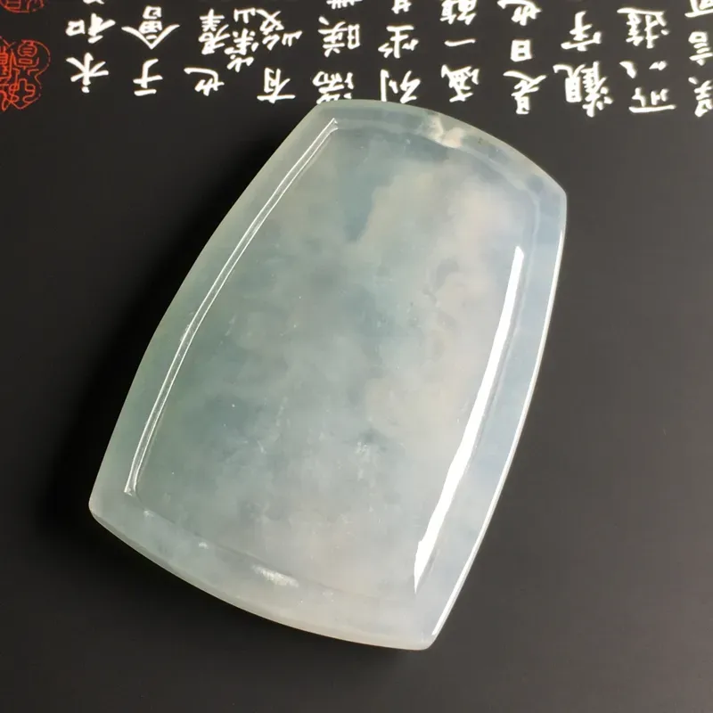 冰糯种【度母】吊坠 质地细腻 雕工精湛