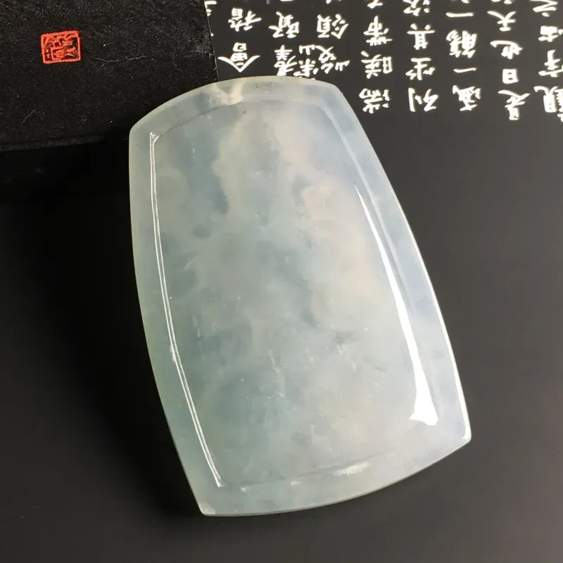 冰糯种【度母】吊坠 质地细腻 雕工精湛