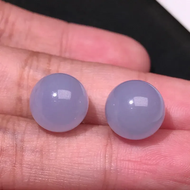 严选推荐老坑冰糯种紫罗兰色翡翠圆珠一对 种水上乘 肉质水润细腻 晶体结构致密 起强玻璃光泽 颜色清爽干净 色泽纯正 水色交融 高性价比 值得入手 裸石 直径12 1毫米 对庄翡翠网 严选推荐老坑冰糯种紫罗兰色翡翠圆珠一对 种水上乘 肉质水润细腻 晶体结构致密 起强玻璃光泽 颜色清爽干净 色泽纯正 水色交融 高性价比 值得入手 裸石 直径12 1毫米 对庄翡翠网