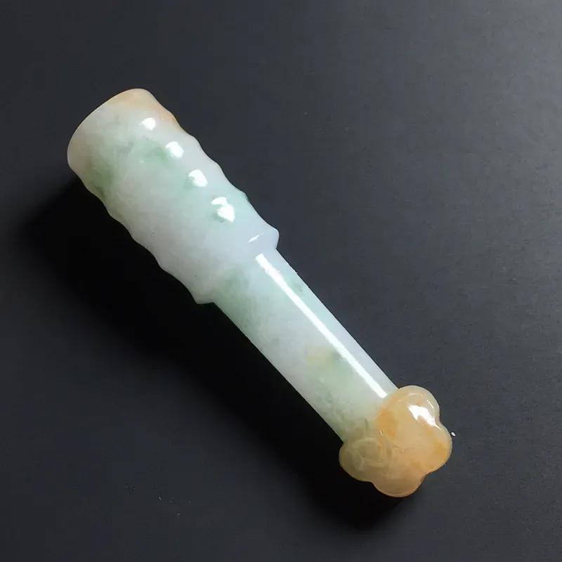 双彩精美烟嘴 尺寸49.5-11毫米 水润细腻 小巧精致