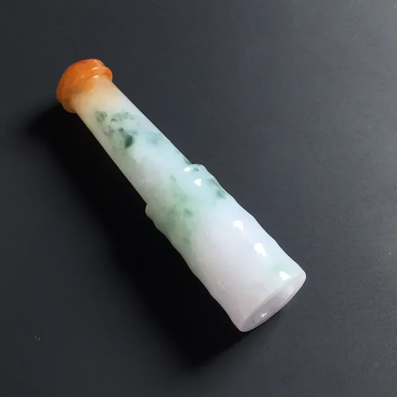 双彩精美烟嘴 尺寸54-12毫米 水润细腻 色泽亮丽