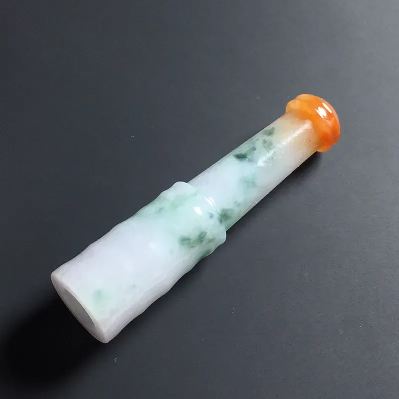 双彩精美烟嘴 尺寸54-12毫米 水润细腻 色泽亮丽