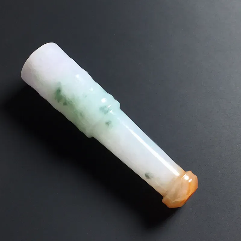 双彩精美烟嘴 尺寸54-12毫米 水润细腻 色泽亮丽