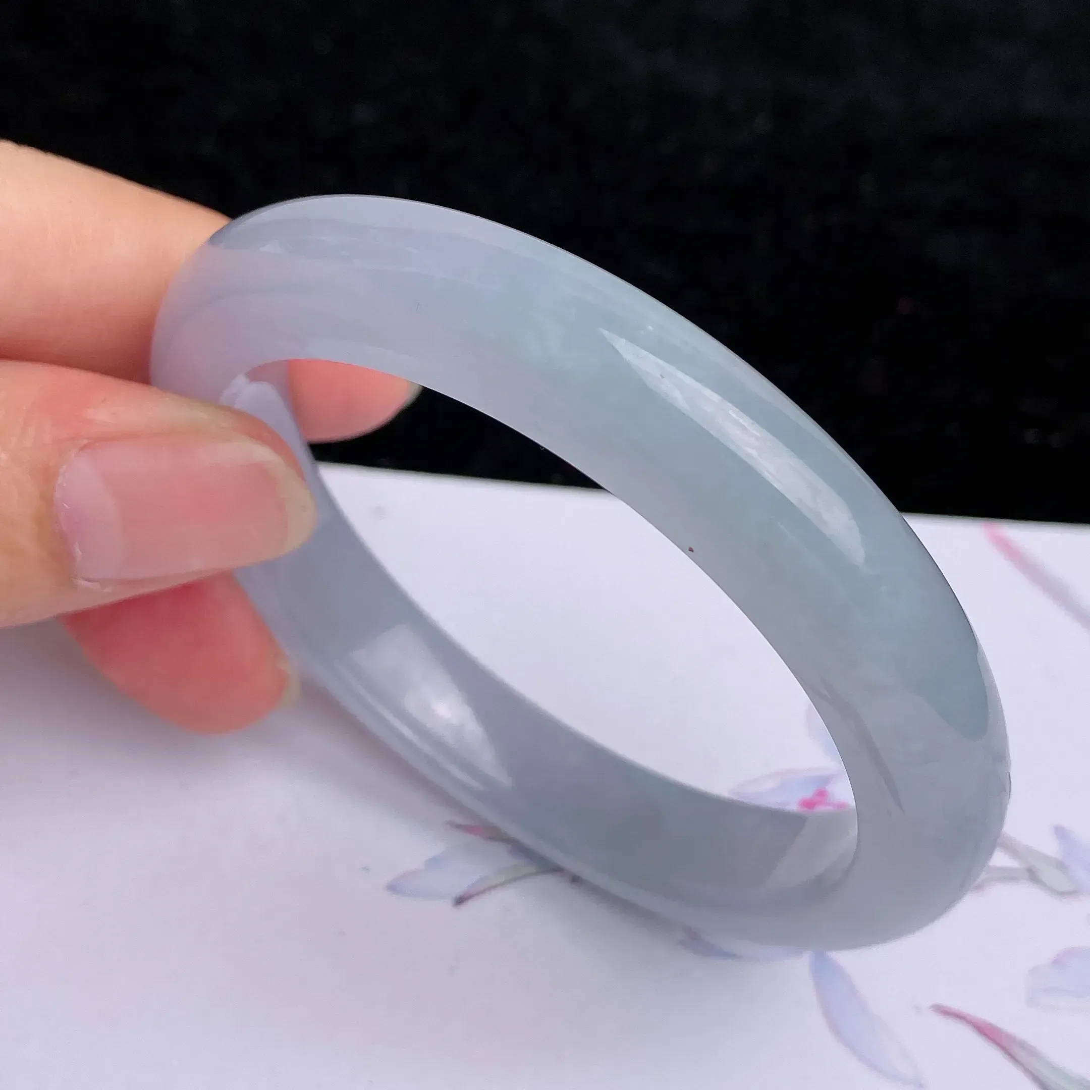 冰润正圈手镯556mm