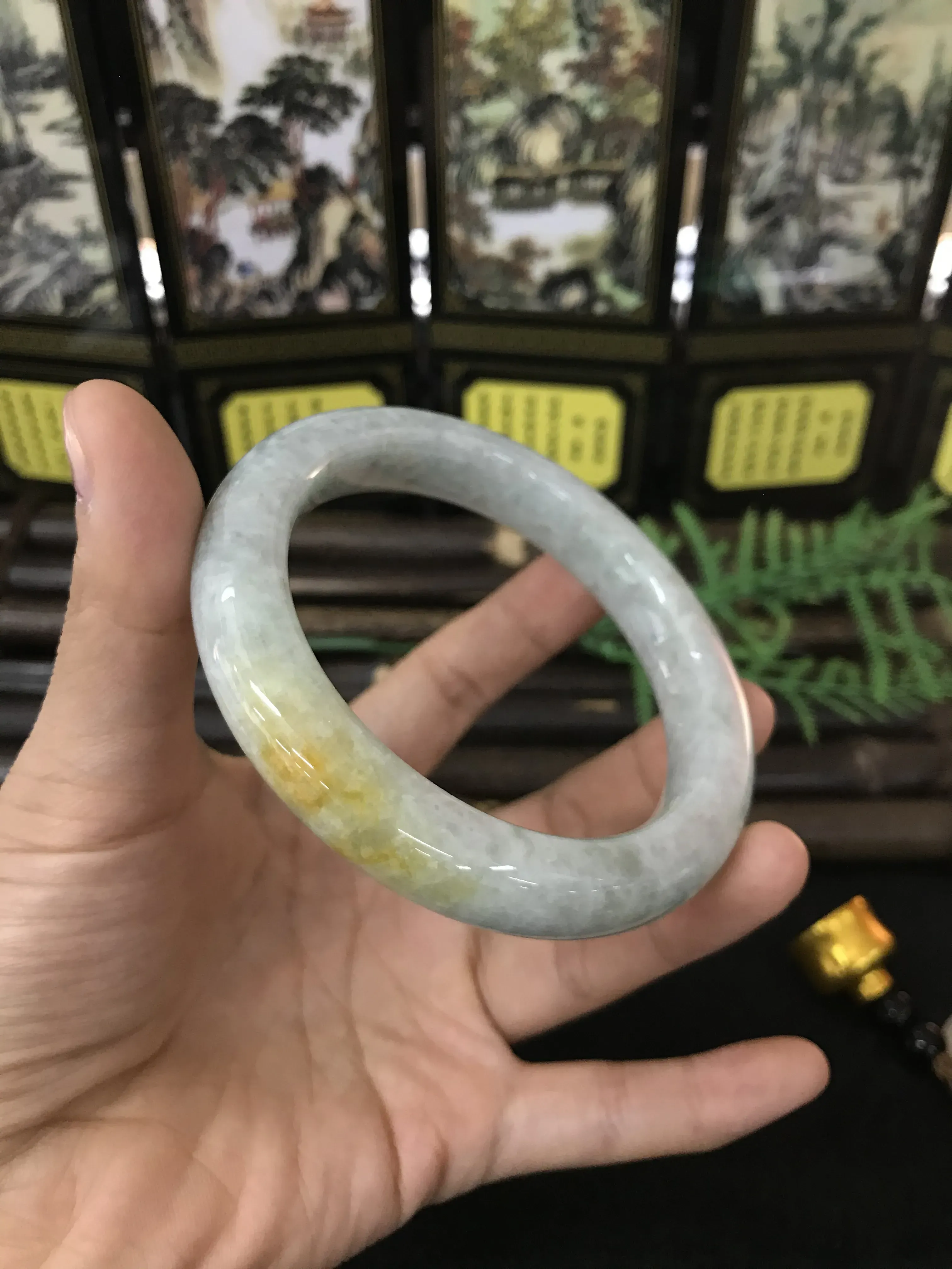 翡翠手镯，60.6