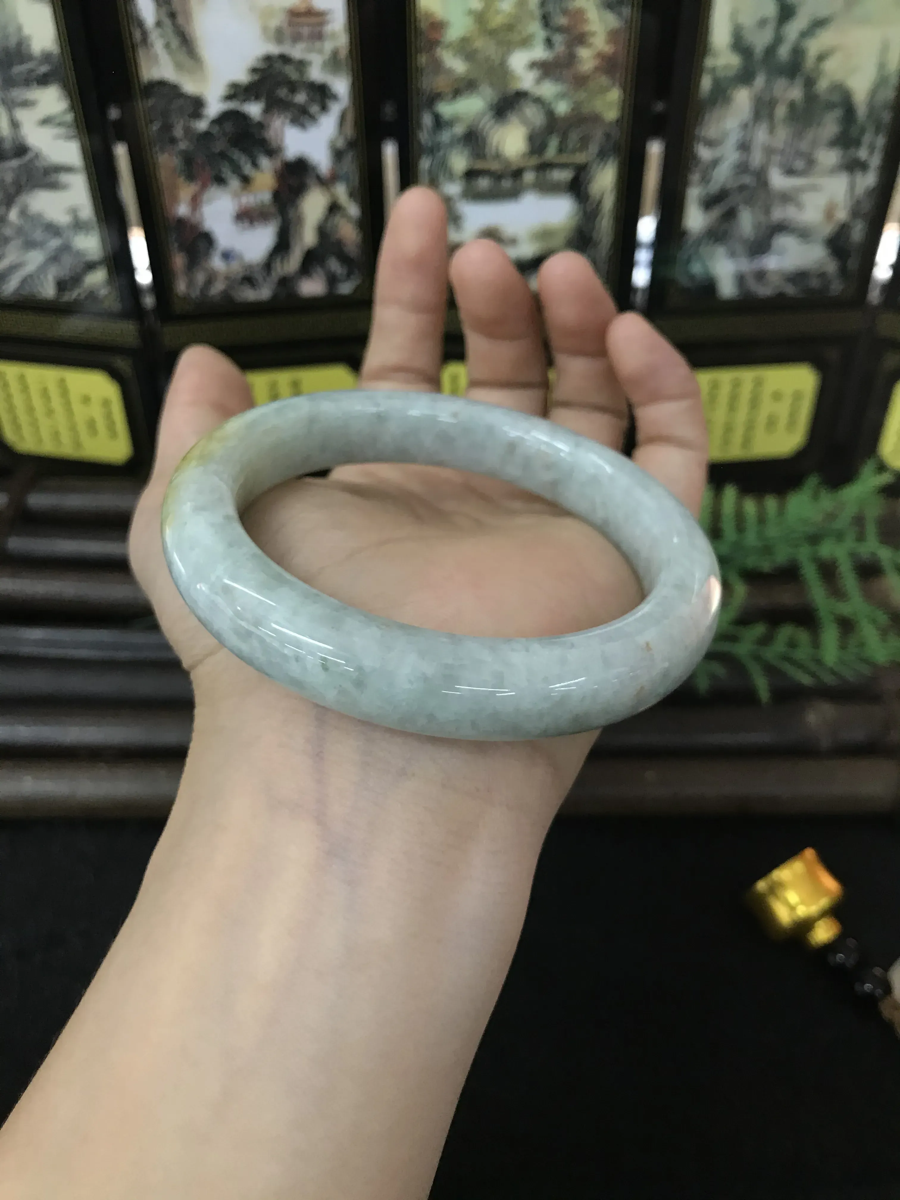 翡翠手镯，60.6