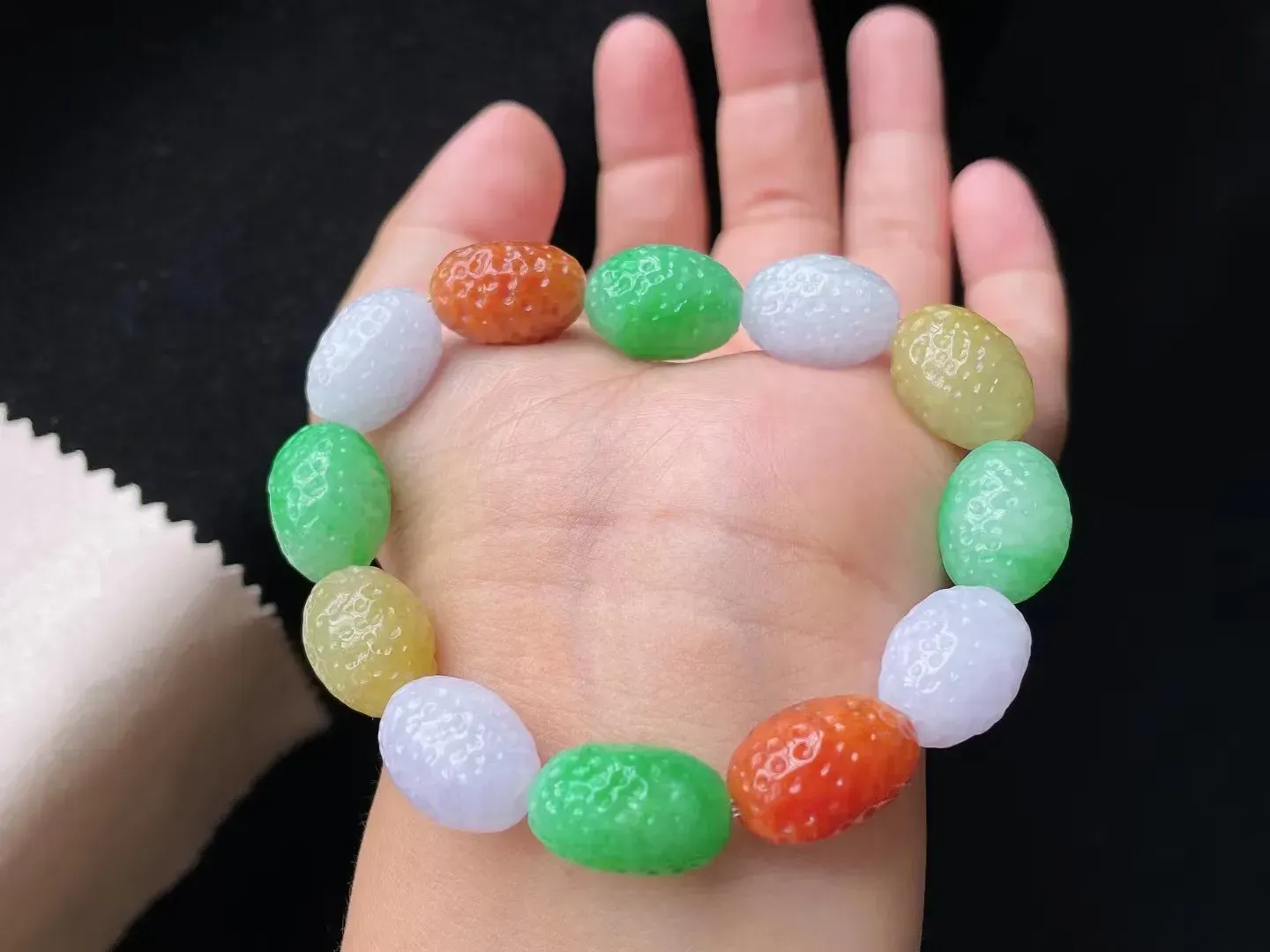 糯化种多彩路路通手串