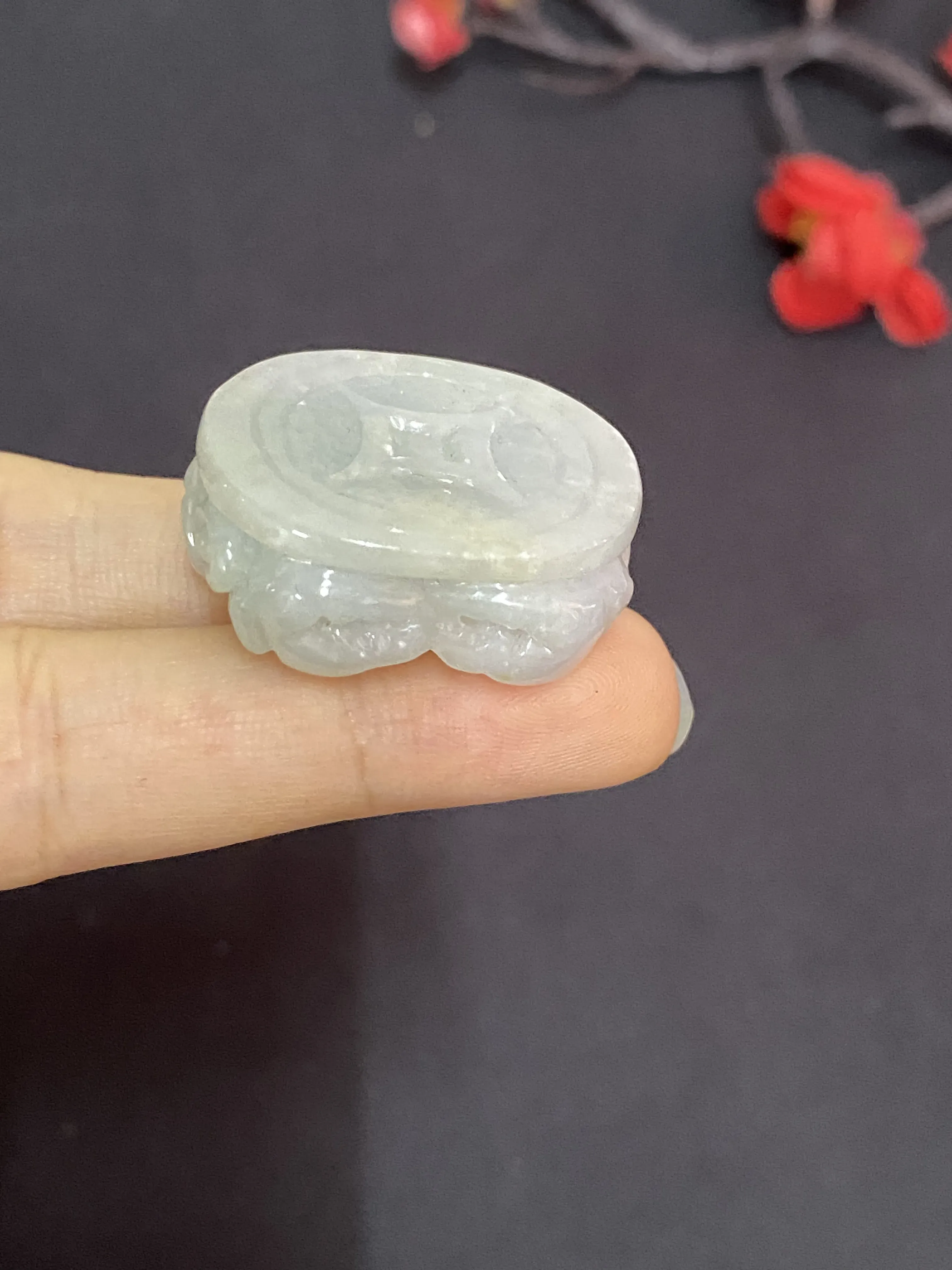 可爱小螃蟹，寓意八方来财，可以当摆件或者茶宠