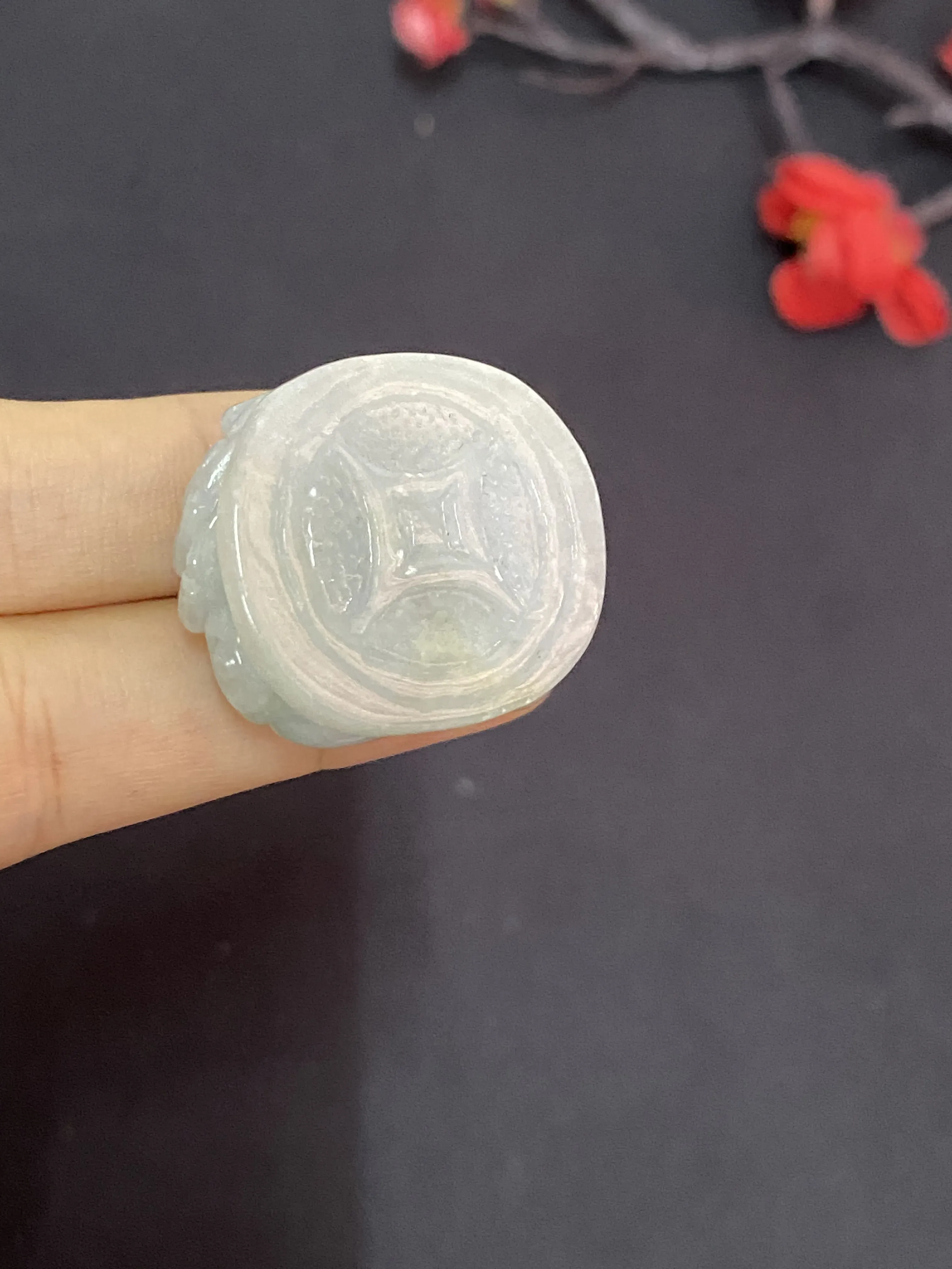 可爱小螃蟹，寓意八方来财，可以当摆件或者茶宠