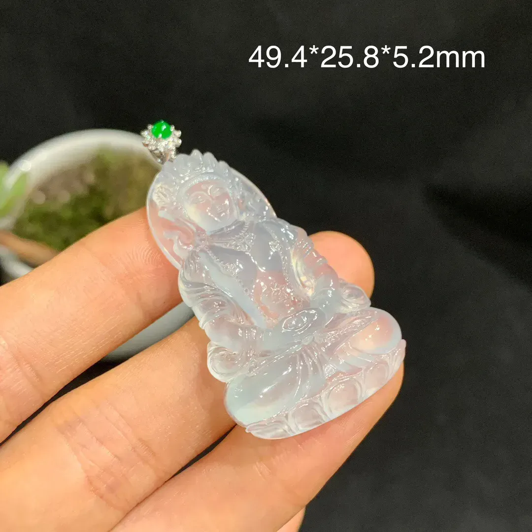 冰种度母吊坠
