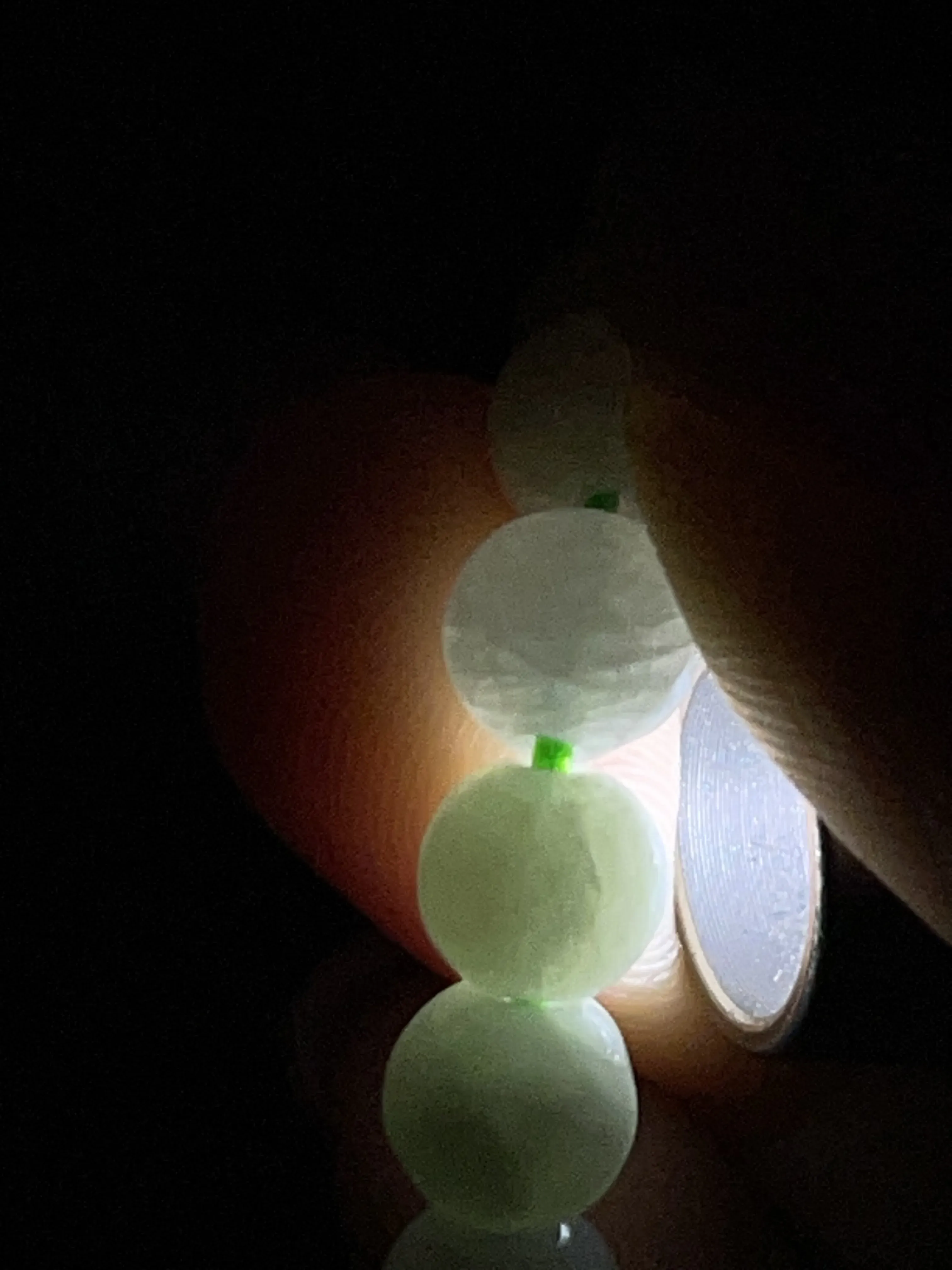 缅甸天然翡翠A货，圆珠项链手串手链，冰冰润润，老坑料种老肉细。