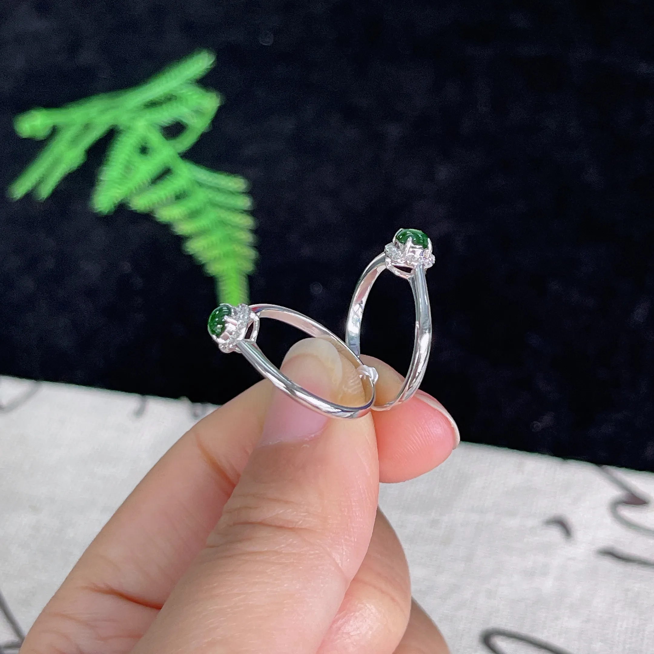 翡翠女戒