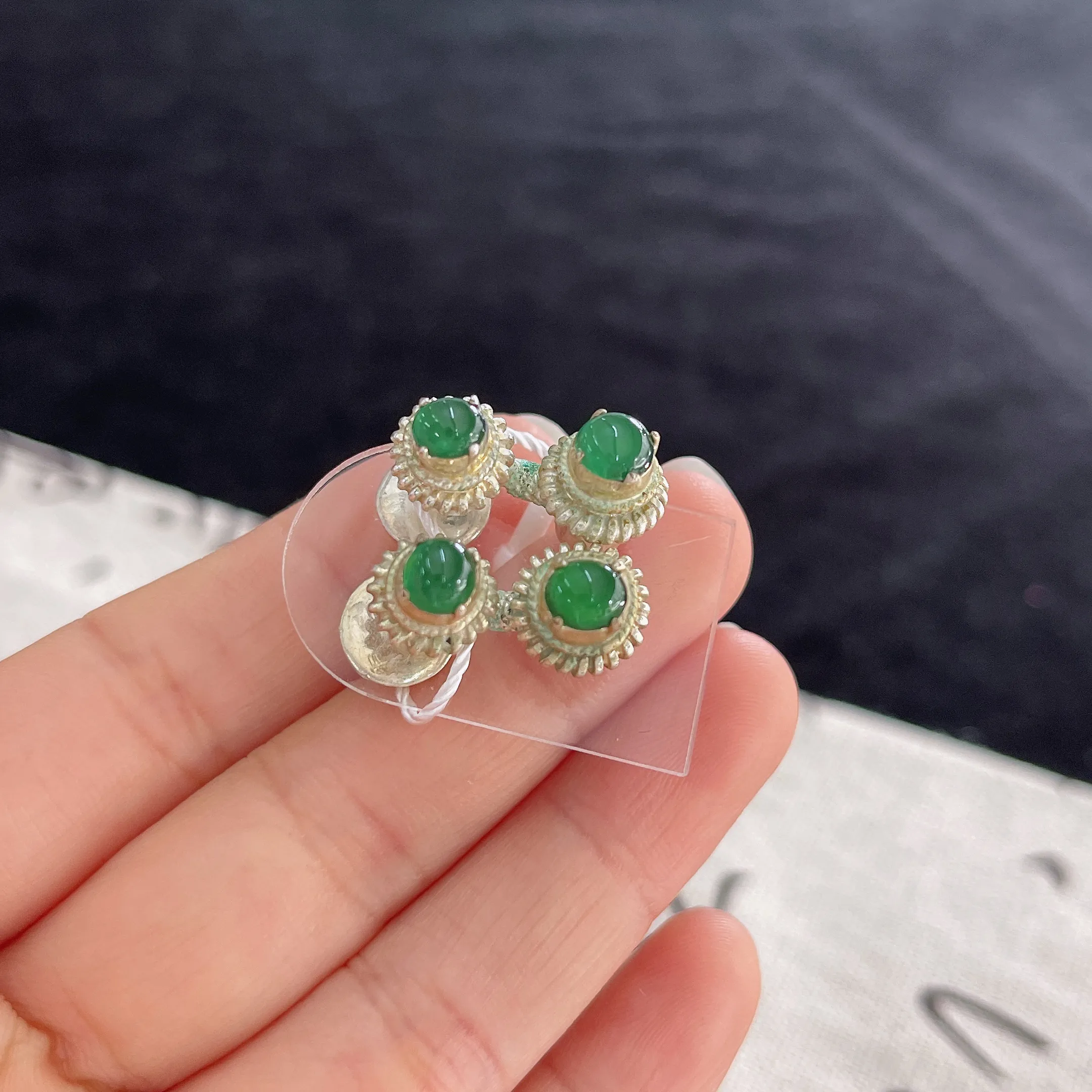 翡翠圆/椭圆形，价格为单颗价格，随机发货