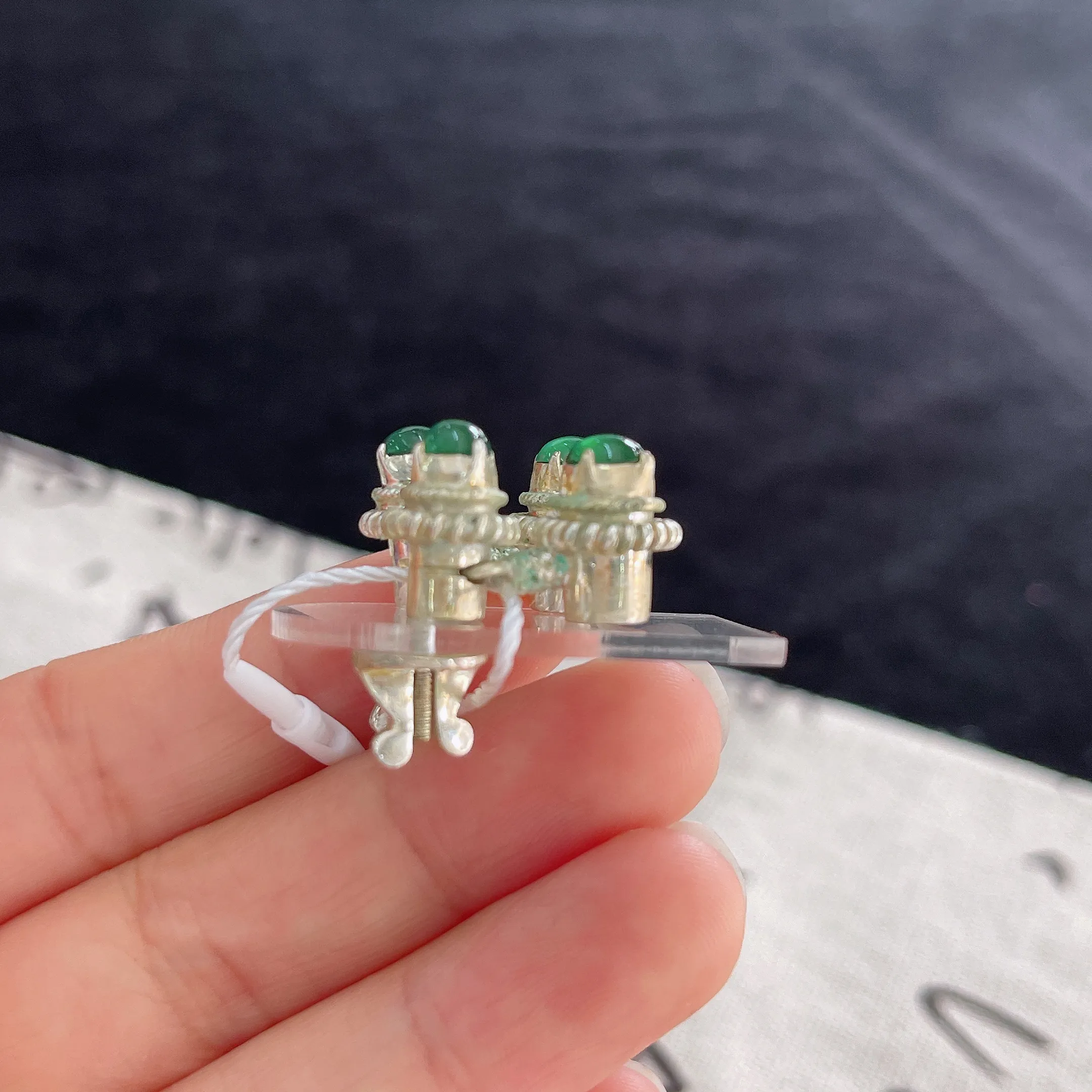 翡翠圆/椭圆形，价格为单颗价格，随机发货