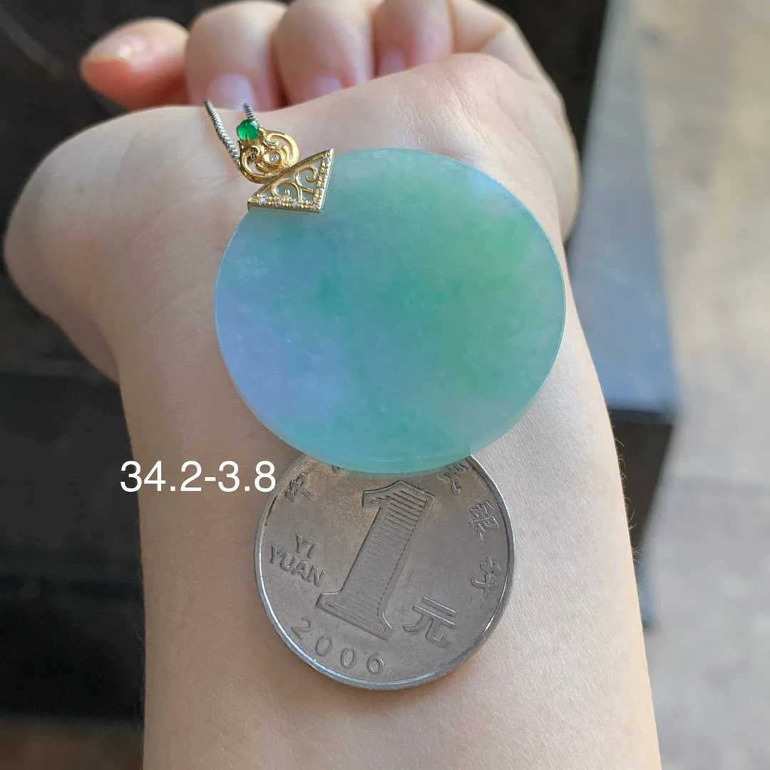 春带彩无事圆牌
 圆满～