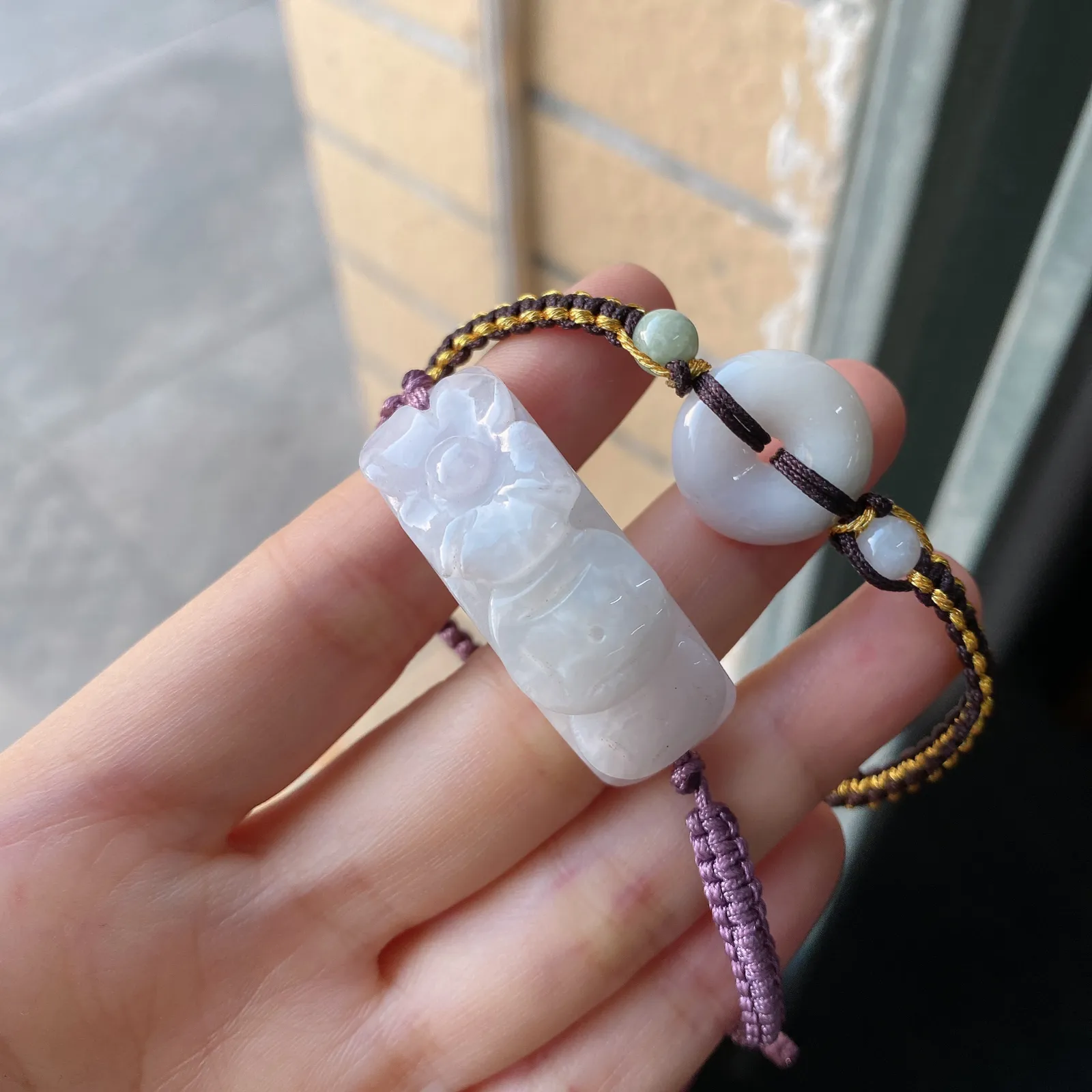 翡翠手链，一个价，随机发货