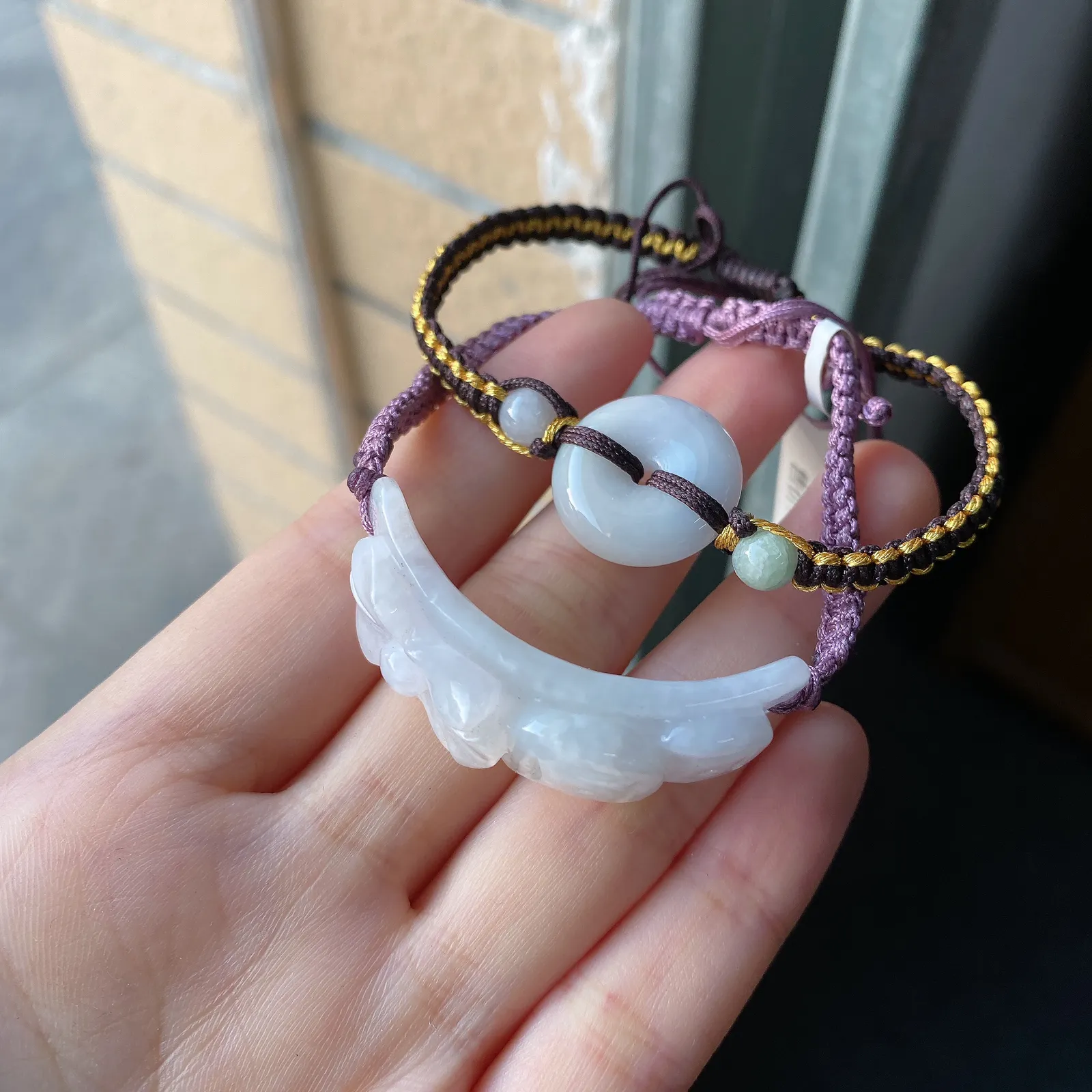 翡翠手链，一个价，随机发货