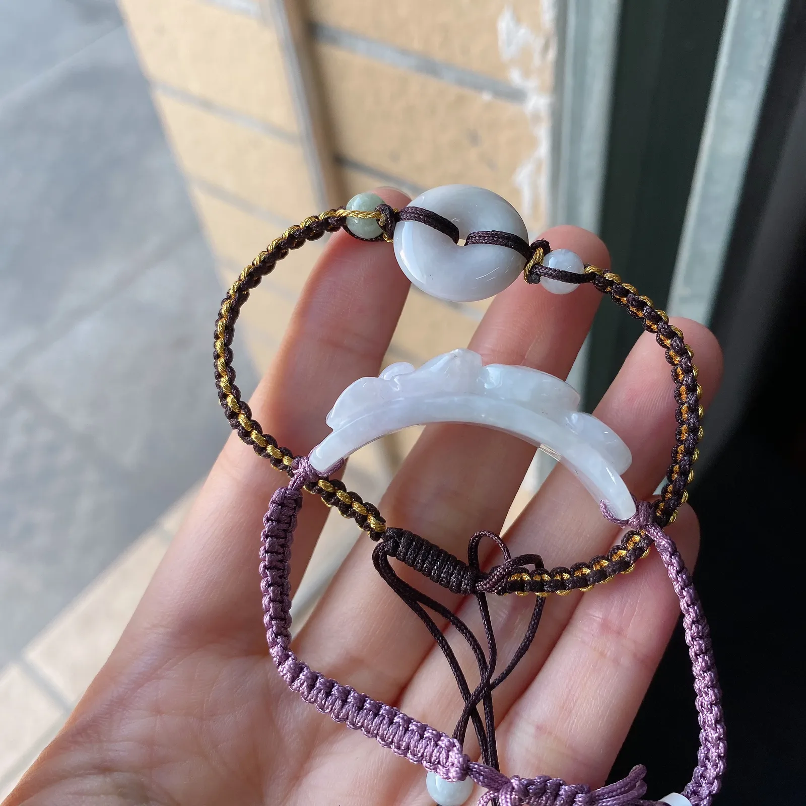 翡翠手链，一个价，随机发货