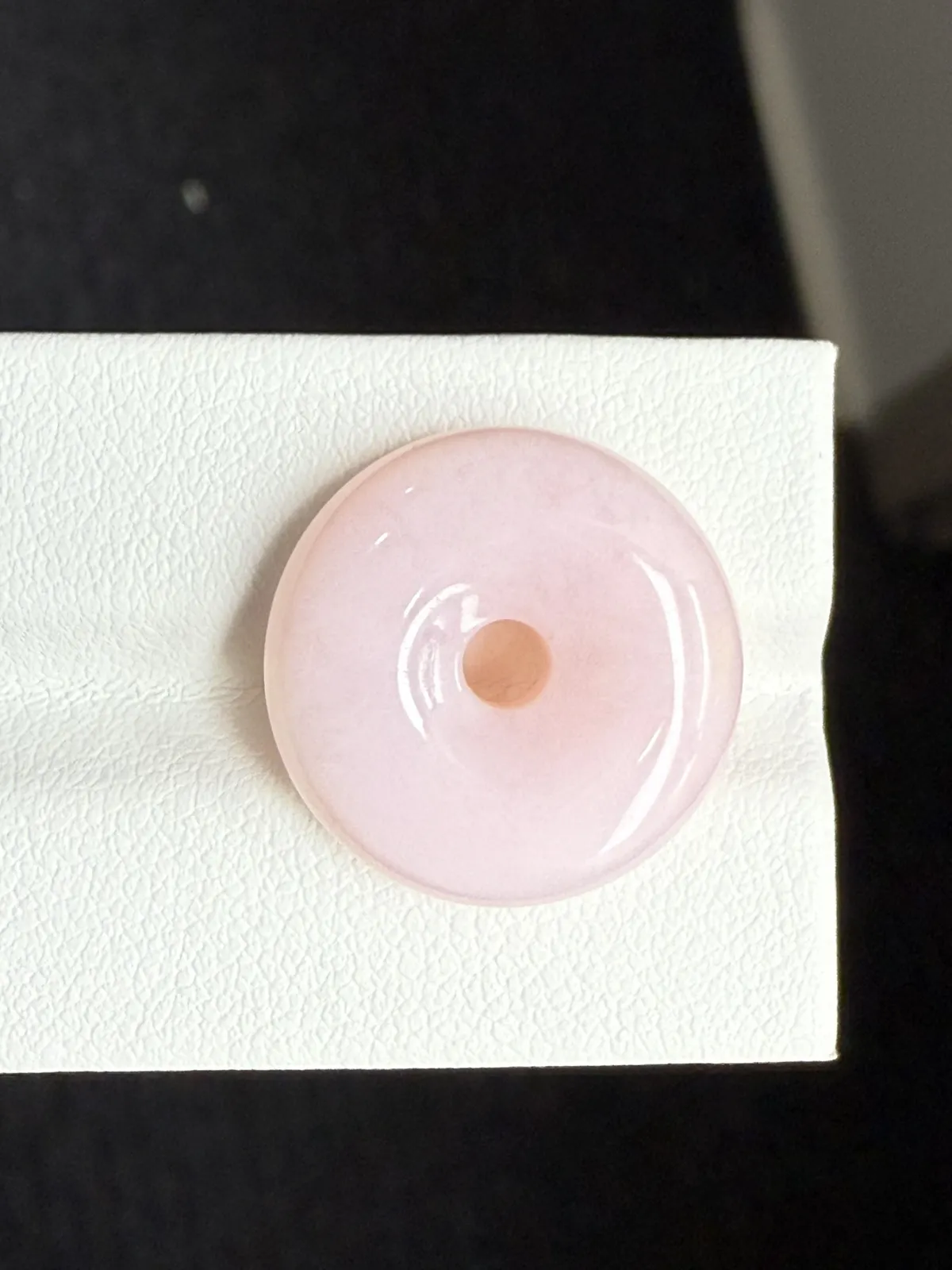 13.94ct天然秘鲁粉欧泊裸石，粉粉嫩嫩小精品，尺寸19.6×19.6×5.4mm