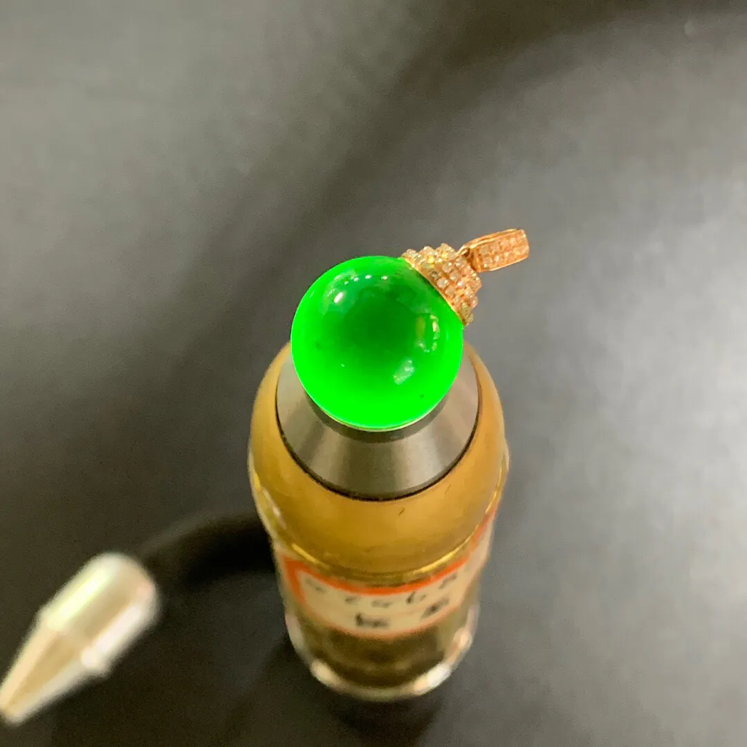墨翠佛珠吊坠