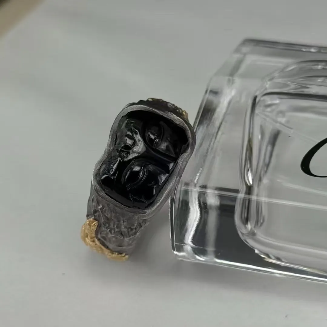 墨翠大扳指 古法工艺