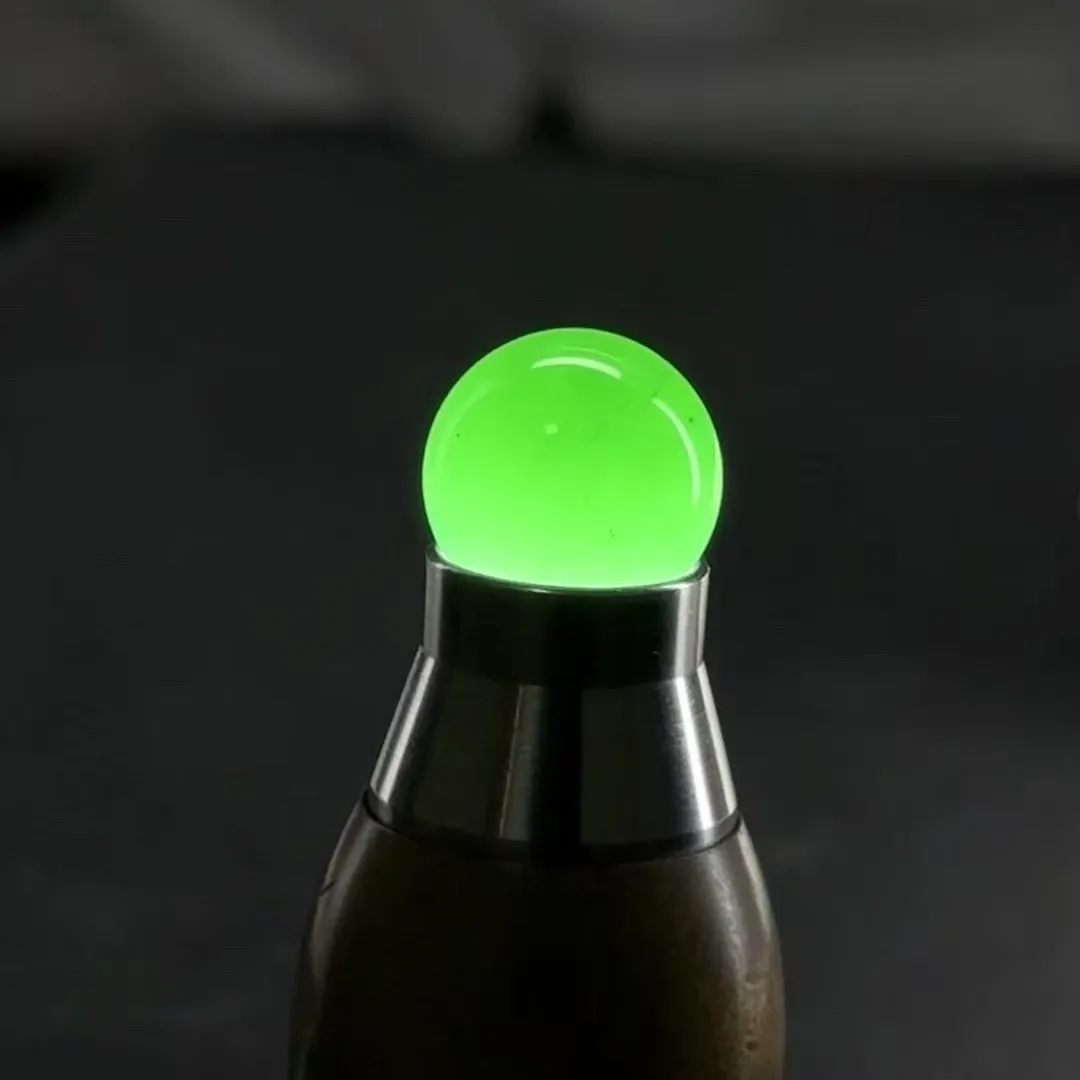 墨翠珠子 直径12.7mm