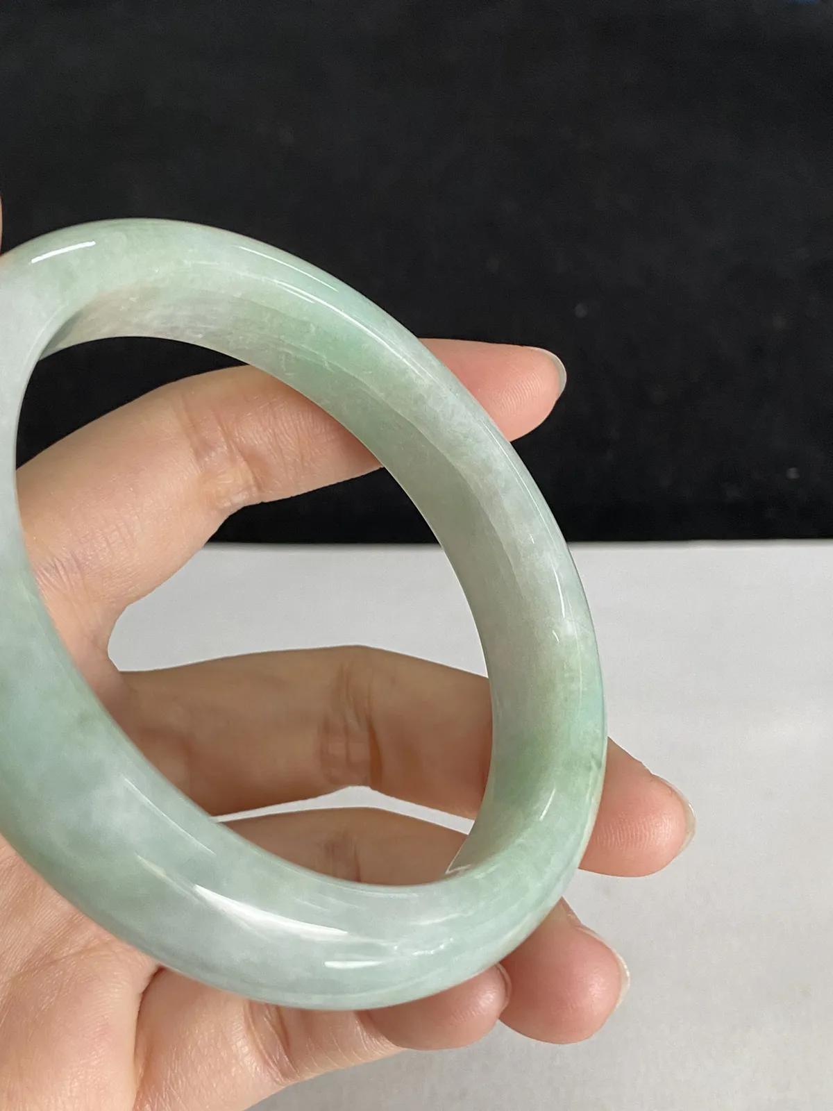 正圈58.2圈口，翡翠手镯