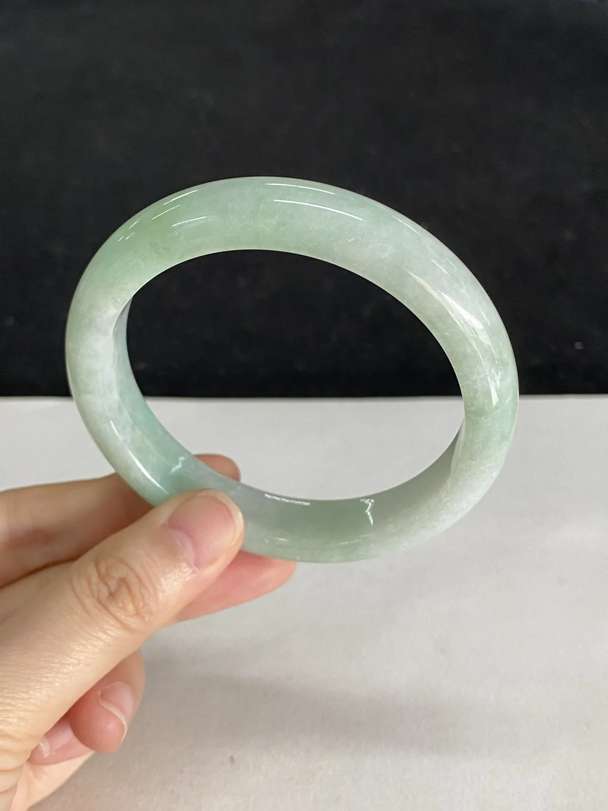 正圈58.2圈口，翡翠手镯