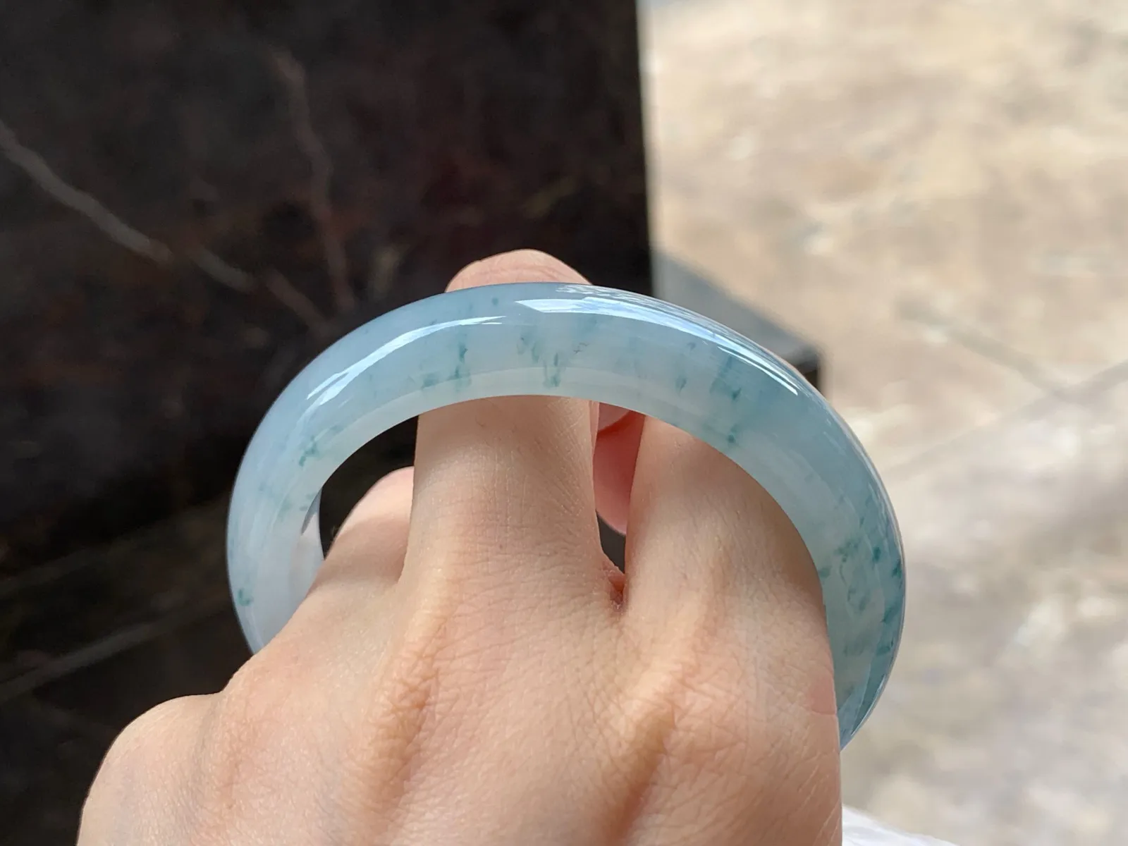 飘花手镯，54.5/12.3/7.8mm