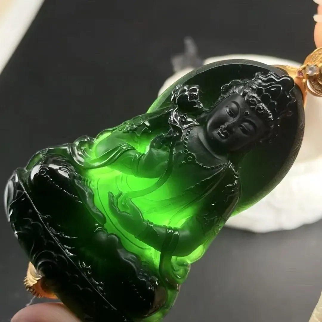 大件厚桩 黑度极好 打灯通透