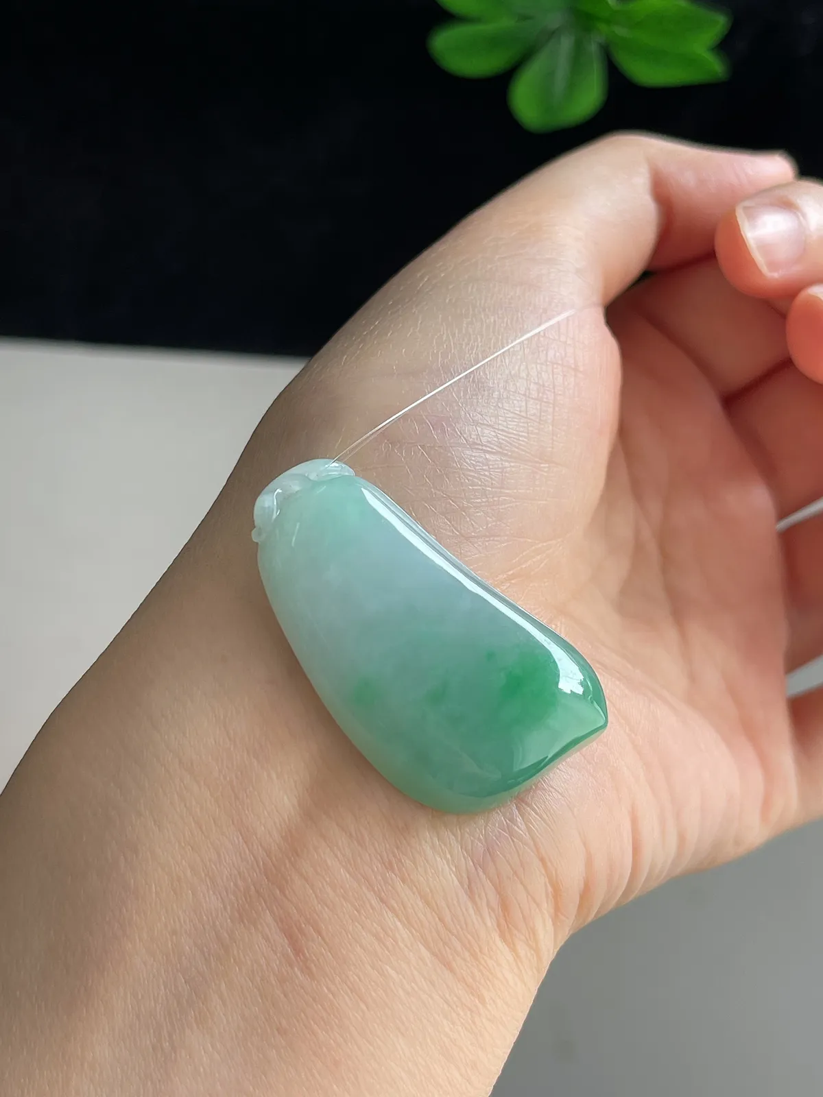 翡翠糯化种浅绿色福瓜