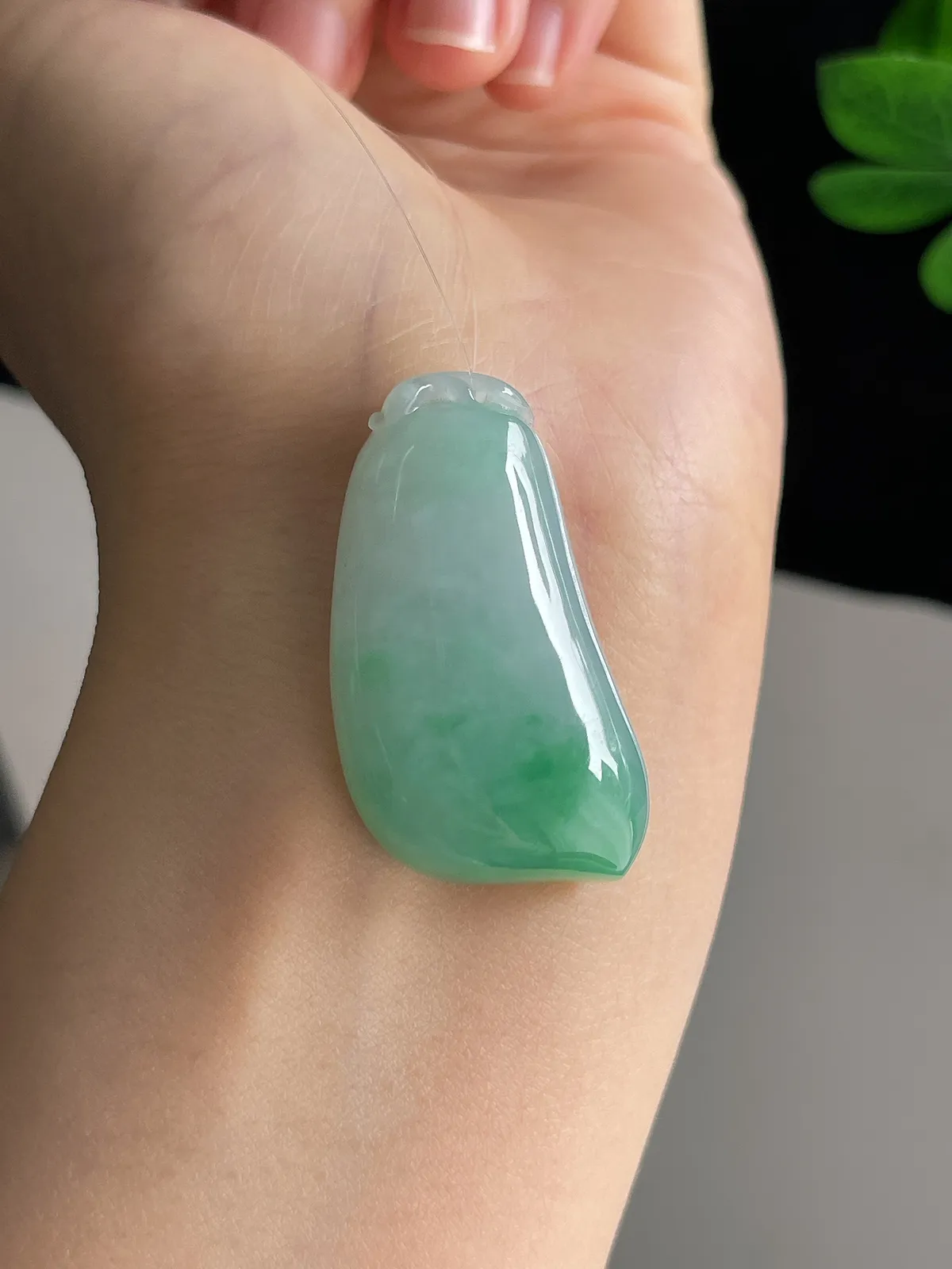 翡翠糯化种浅绿色福瓜