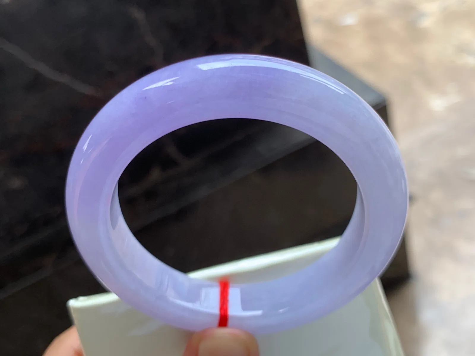 54-12.5-10mm
紫罗兰手镯 种好细腻 颜色漂亮 紫霞仙子
