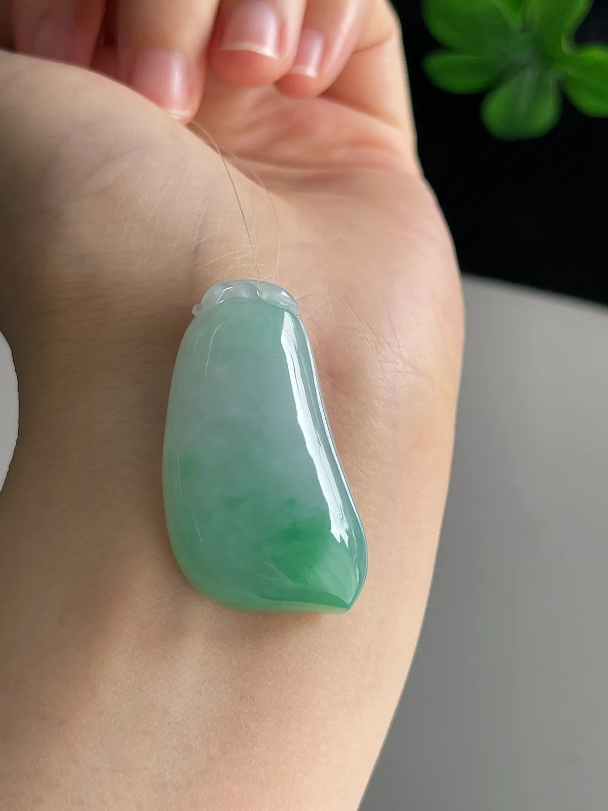翡翠糯化种浅绿色福瓜