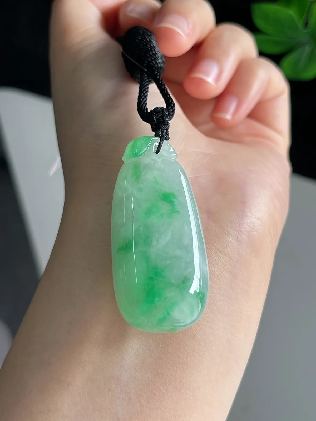 翡翠糯化种飘绿福瓜
