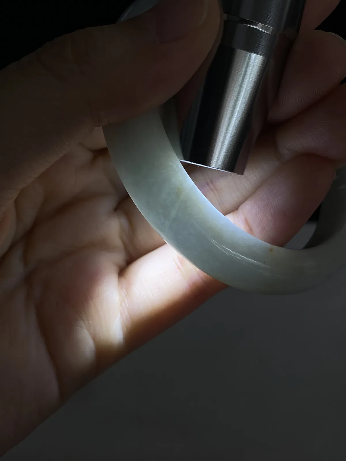 正圈54圈口，翡翠手镯