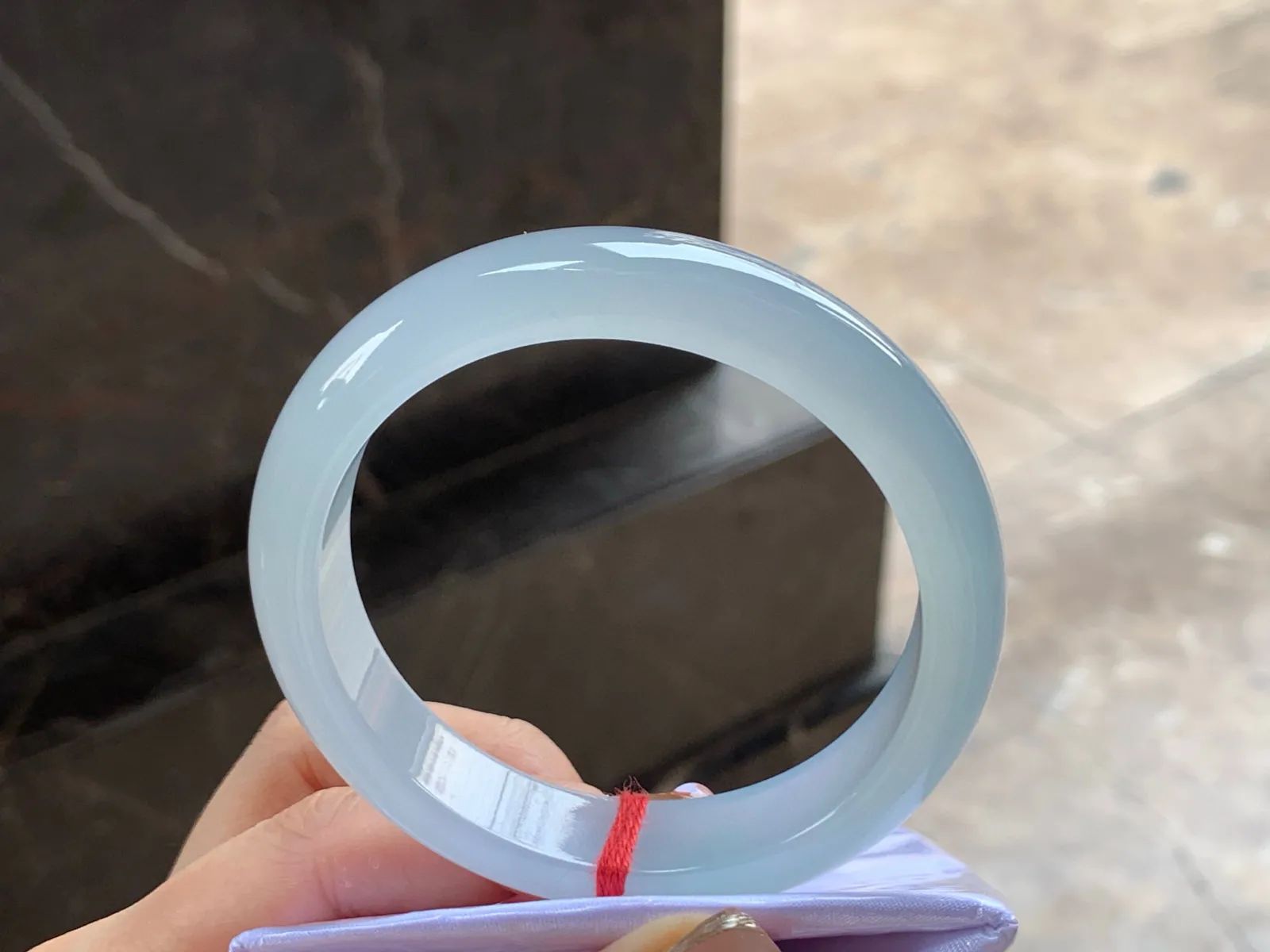 冰种手镯
种老56.6/12.7/7.7mm
