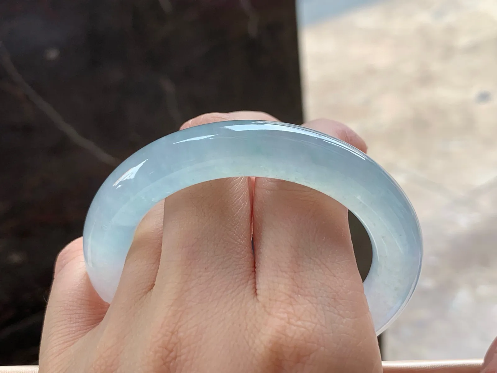 冰种福镯
清爽53/10.9/10.6mm
