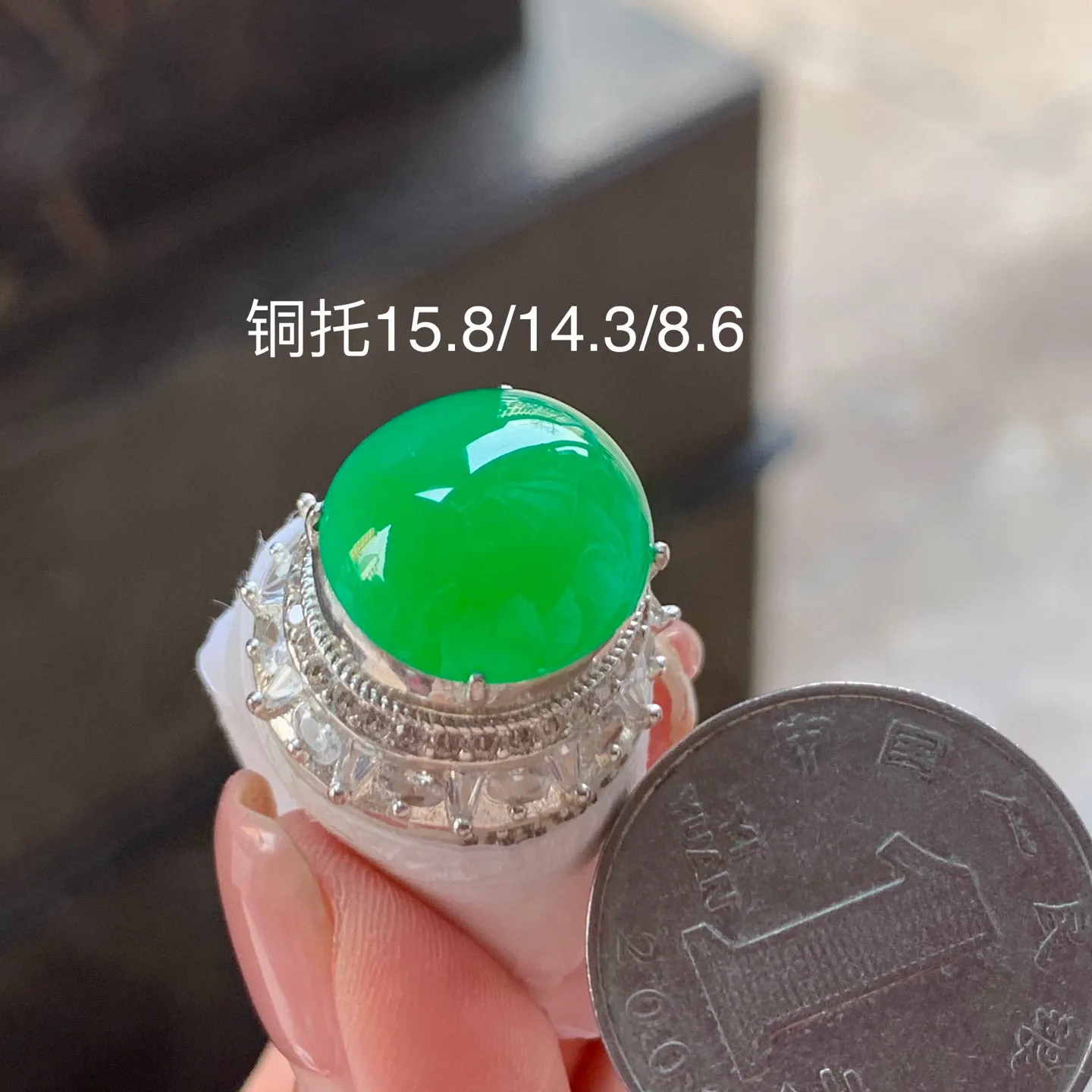 冰阳绿蛋面
饱满品相好