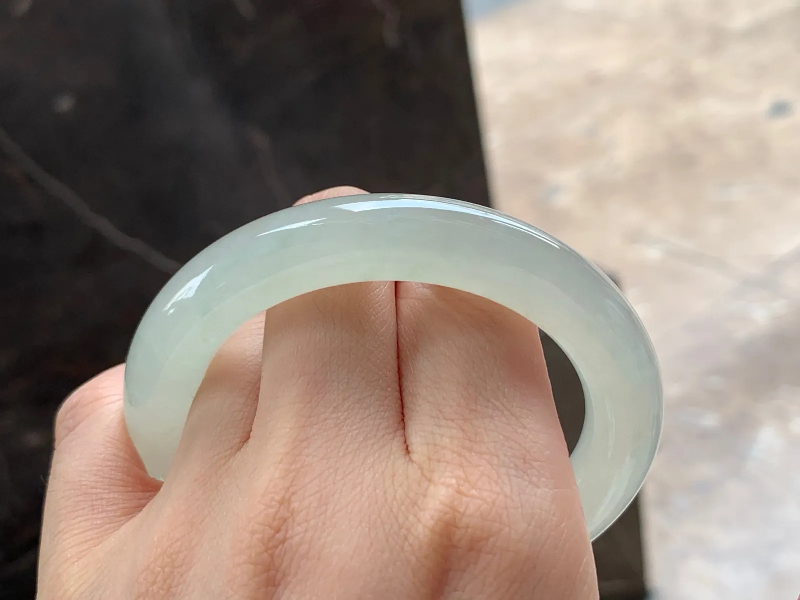 冰种福镯
水润独特 55.7/10.8mm