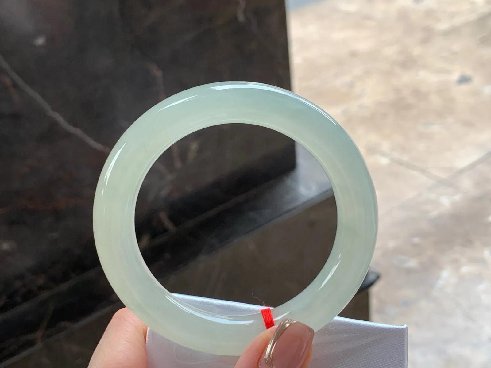 冰种福镯
水润独特 55.7/10.8mm