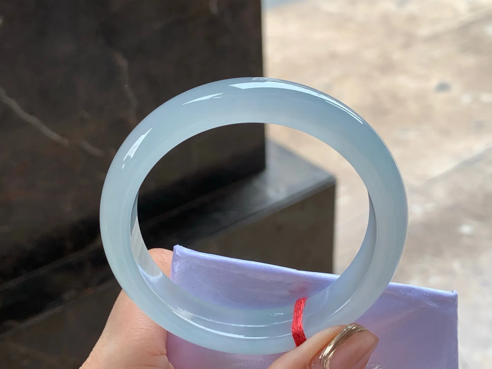 冰种手镯
种老56.6/12.7/7.7mm