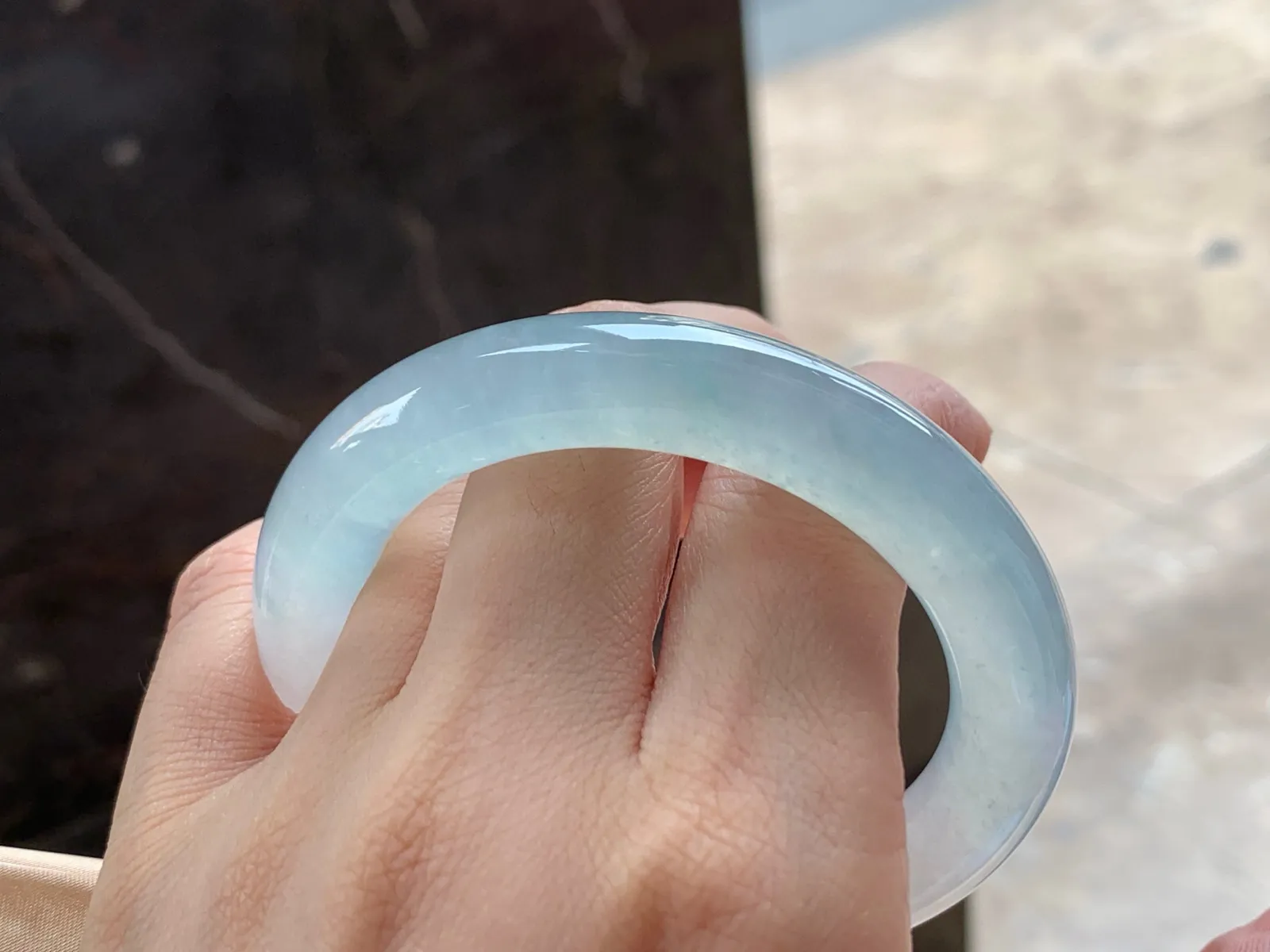 冰种福镯
清爽53/10.9/10.6mm