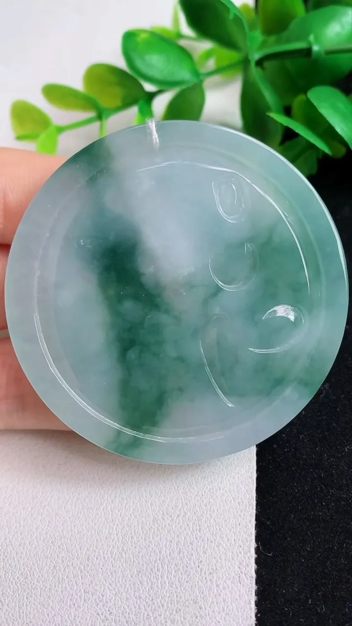 天然A货翡翠文殊菩萨吊坠，尺寸56.7-6.4，重量:39.08g
5月6日