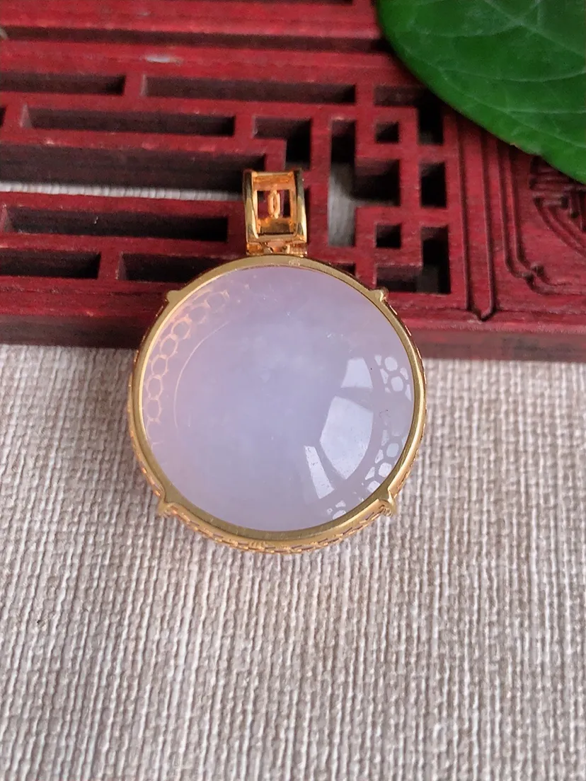 天然A货翡翠925银镶嵌满绿大蛋面戒指 圈口可调节 尺寸22.3×17mm 重量8.67g 0506