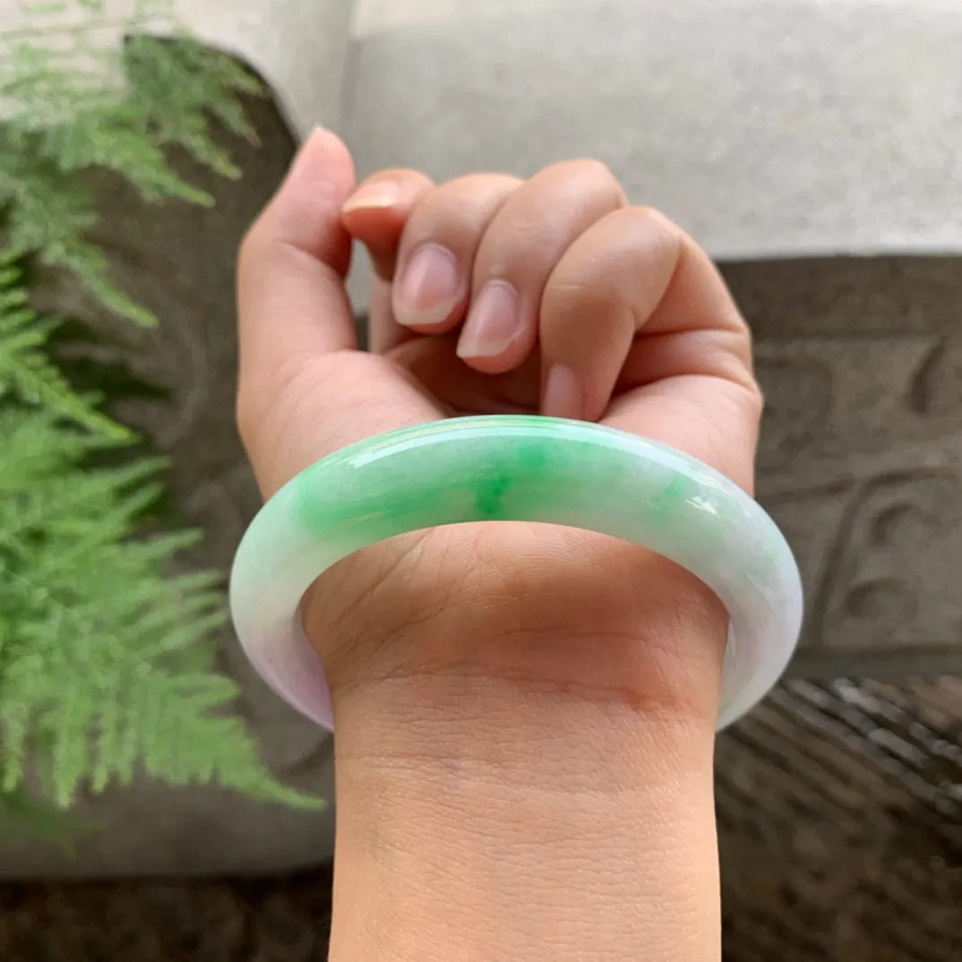 大圈口 58.9-12.8-9.1【春彩正圈手镯】正圈58 59可戴