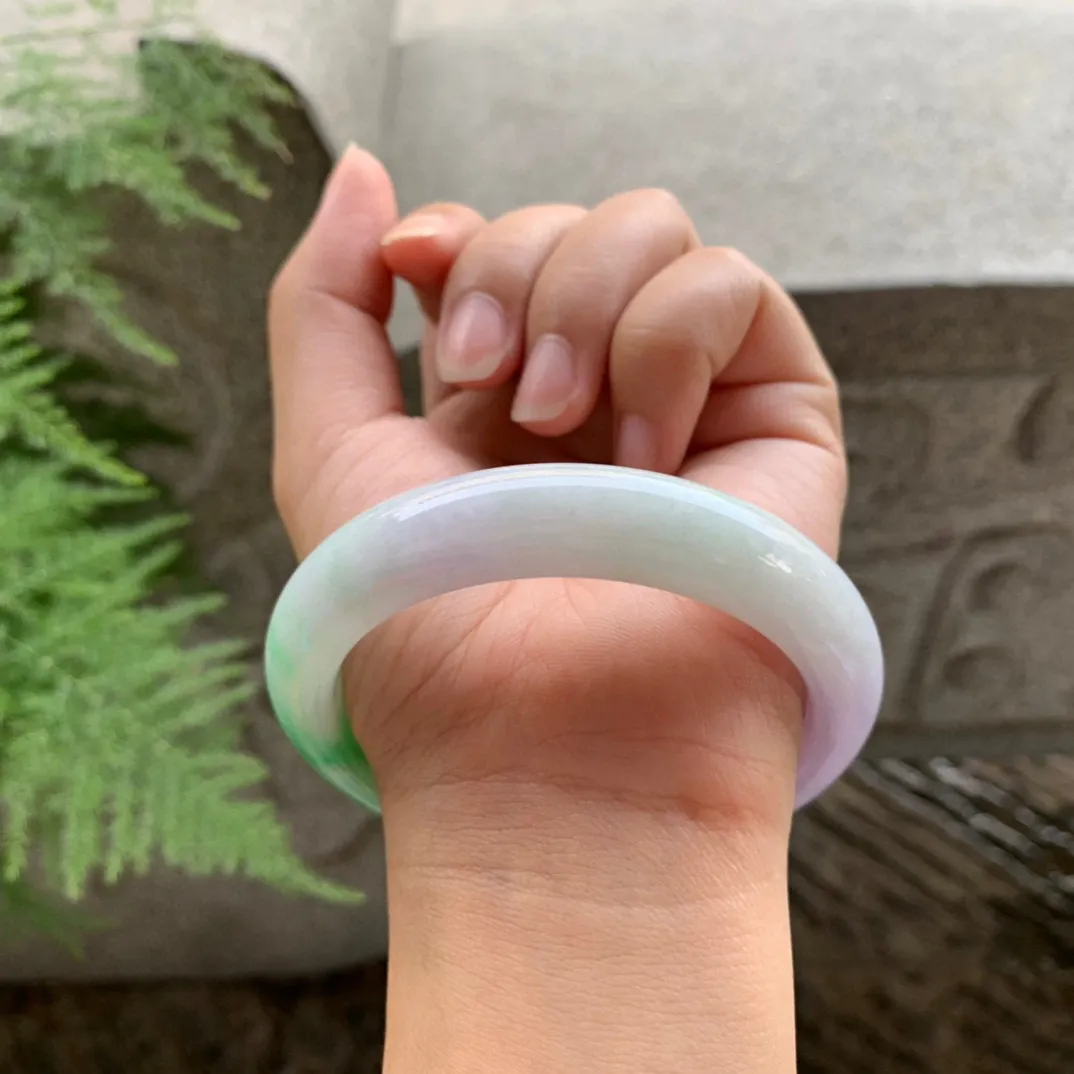 大圈口 58.9-12.8-9.1【春彩正圈手镯】正圈58 59可戴